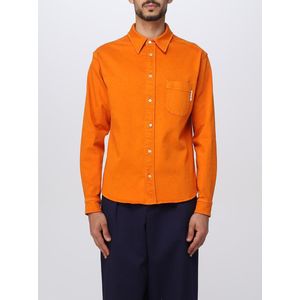 Marni - Overhemden - Oranje - Stretch Katoen - Lange Mouwen
