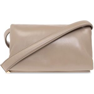 Kleine Hobo Prisma tas - Marni - Leer - Bruin