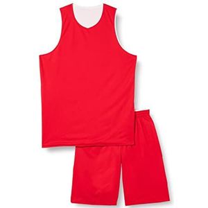 GEMS Dubbel turnpak voor volwassenen, Rood/Wit, XS