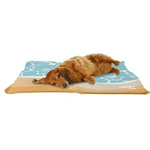 AQPET AqpetFriends Koelmat voor honden, katten, dieren, fantasie, zee, 60 x 50 cm