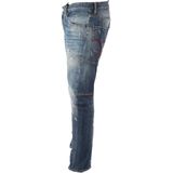 Dsquared2 - Blauwe Slim Fit Jeans - Heren - Ripped Design
