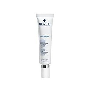 Rilastil Multirepair Gel gezichtscrème, anti-rimpel, reparerend, hydraterend en elastisch met vitamine F voor normaal haar en mengsel, 40 ml