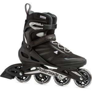 Rollerblade Zetrablade Skates voor volwassenen, uniseks, zwart/zilver, maat 40