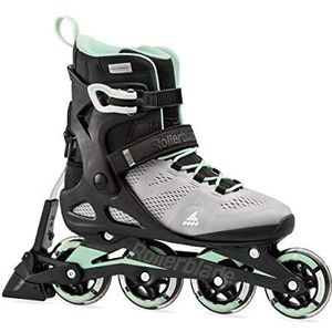 Rollerblade MacroBLADE 80 ABT W Skates meerkleurig, dames, glacier grijs/neo-mint, 275