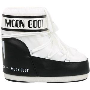 Moon Boot, Schoenen, Dames, Wit, 39 EU, Nylon, Lage Nylon Icon Laars Wit