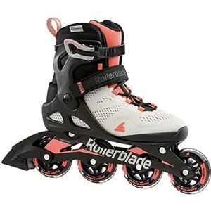 Rollerblade Dames Macroblade 80 inlineskate, Glacier Grey/Coral, 240