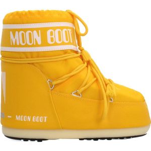 Moon Boot Icon Low Nylon Sneeuwlaarzen Geel Vrouw