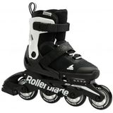 Microblade Black White - Verstelbare Kinderskates