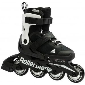 Microblade Black White - Verstelbare Kinderskates