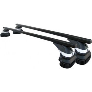 Dakdragers geschikt voor de Dacia Sandero vanaf 2008 met fixpoints - Staal Smal - 75kg laadvermogen - Merk Farad
