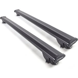 Dakdragers geschikt voor de Suzuki Swace vanaf 2021 gesloten dakrailing - Aluminium - Hoog laadvermogen 100kg - Wingbar - Zwart - Merk Farad