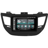 Jf Sound - Autoradio - Zwart - Custom Fit voor Hyundai Tucson - Android GPS Bluetooth WiFi Dab USB Full HD Touchscreen Display 9