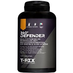 Multivitamine en Mineralen met Melkfermenten, Vitamine D, Foliumzuur en Co-enzym Q10-14 Vitaminen en 5 Mineralen - Getest en Geproduceerd in Italië