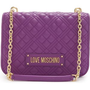 Love Moschino, Gewatteerde Dames Tas Paars, Dames, Maat:ONE Size