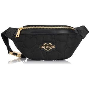 Love Moschino Jc4034pp1i heuptas voor dames, Zwart, Eén maat