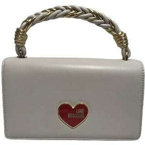 Love Moschino JC4224PP1I, handtas voor dames, wit, Wit