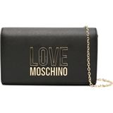 Love Moschino JC4213PP1I, handtas voor dames, zwart, Zwart