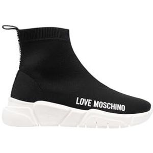 Love Moschino Ja15343g1i Sneakers voor dames, Zwart, 37 EU