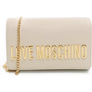 Love Moschino, Dames, Tassen, Beige, Maat: ONE Size Synthetisch,