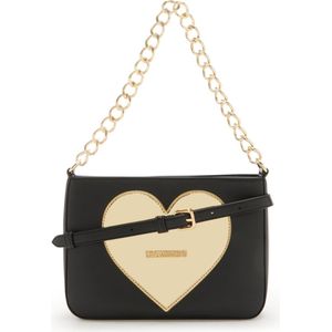 Love Moschino Dames Crossbody tas/Handtas Kunstleer - Zwart