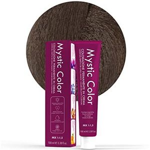 Mystic Color - Haarkleur – permanente kleurcrème met arganolie en calendula – langdurige haarkleur – kleur asblond 7,1 – 100 ml