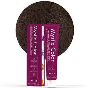 capellopoint Mystic Color Haarverf, permanente kleurcrème met arganolie en calendula, langdurige kleur, donkerblond, 6,11 - 100 ml
