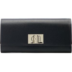 Furla Furla 1927 Continental Portemonnee Leer 19,5 cm nero