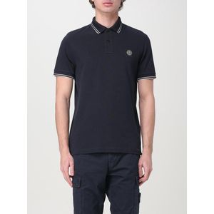 Stone Island - Polo Shirt - Roze - Katoen - Korte Mouwen