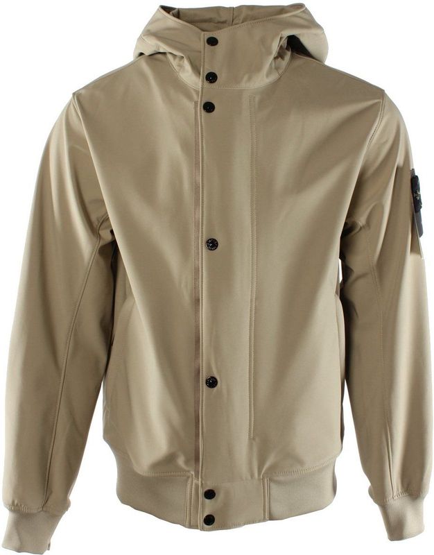 Stone Island - Soft Shell - Groen - Polyester