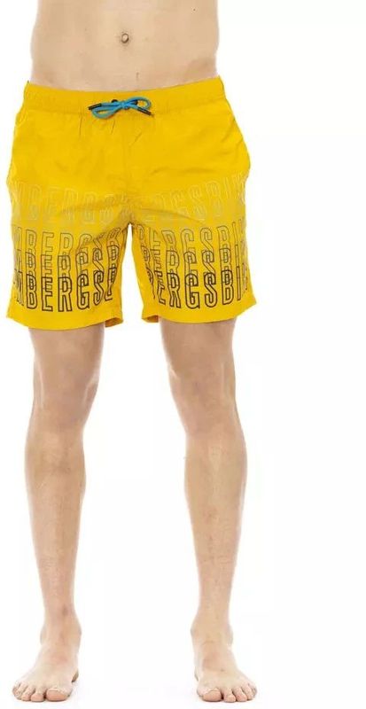 Bikkembergs - Zwembroek - Geel - Degradé Print