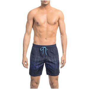 Bikkembergs - Beachwear - Heren - Blauw - Polyester