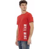 Bikkembergs Rode Katoenen T-Shirt