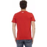 Bikkembergs Rode Katoenen T-Shirt