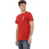 T-shirts - Rood - Crew Neck Short Sleeve T-shirt