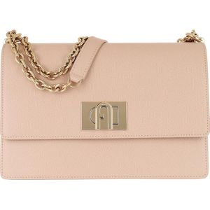 Furla 1927 Beige Leren Crossbody Tas BAFIACOARE000B4L00