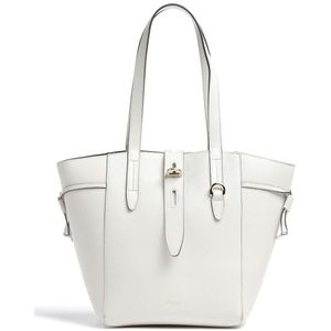 Furla, Tassen, Dames, Wit, ONE Size, Leer, Tote Bags