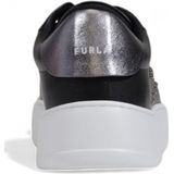 Furla Zwarte Hoge Zool Sneakers Dames