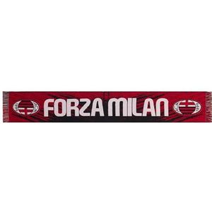 AC Milan officiële sjaal, afbeelding 2300261, gebreid, jacquard, acryl, rood, zwart, eenheidsmaat