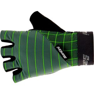 Santini Fietshandschoenen zomer Groen Heren - Dinamo Gel Cycling Gloves Military Green - M