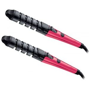 TEMPO DI SALDI Paar professionele keramische stijltang voor krullend haar 190 °C max
