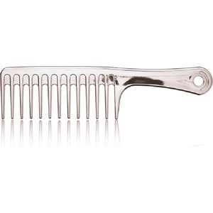 HairCare - Grove Kam - Haarkam - 24,5 cm - Zilver - Kapsalon - Kapper
