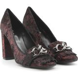 Made in Italia - Pumps - Zwart - Leer - Velvet Chain