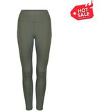 Bodyboo - BB24004 - Legging - Groen - Hoog Getailleerd Met Push-Up Effect