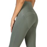 Bodyboo - BB24004 - Legging - Groen - Hoog Getailleerd Met Push-Up Effect