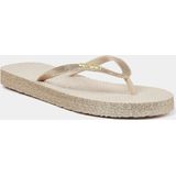 Sundek - Glitter Slippers - Roze - Rubber - Geglitterde Zool