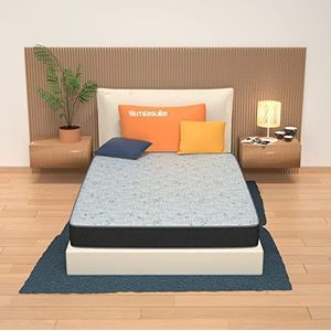 Miasuite I Dromen Italiaanse matras voor Frans bed, 120 x 190 cm, gemaakt van waterdicht vacuüm, orthopedisch en mijtdicht, model Summit