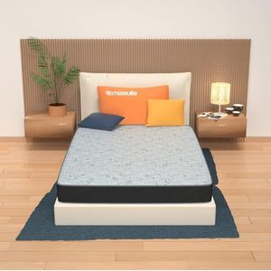 Matras 140x190 cm, hoogte 13 cm - van waterschuim, vouwmatras, ademend, anti-allergisch en mijtdicht. Model: Summit H13