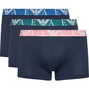 Armani - Trunks - Navy - Stretch Katoen - 3-Delige Set