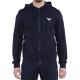 Emporio Armani - Luxe Streetwear Hoodie - Blauw - Heren