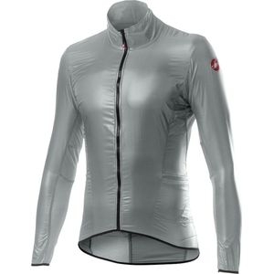 Castelli - Aria Shell Jacket - Zilvergrijs - Fietsjas